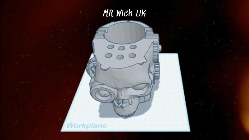 Servo-Skull Paint Wash Pot.