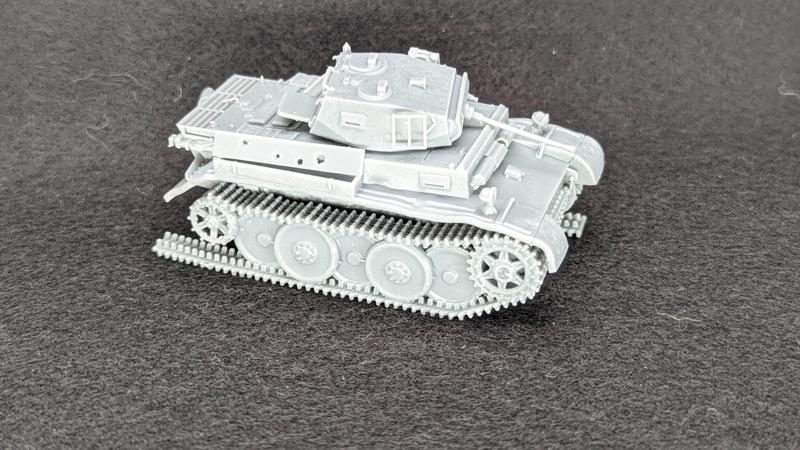 Destroyed Panzer II Ausf.L «Luchs» (Germany, WW2)