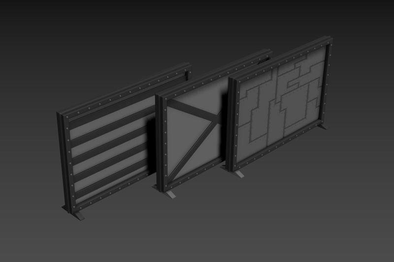 Steel Uprising Wall Pack - Terrain