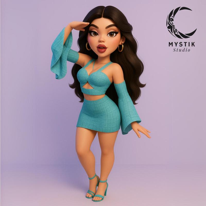 Kenya OS Fanart cartoon style