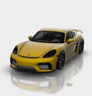 Porsche 718 Cayman GT4 2020.
