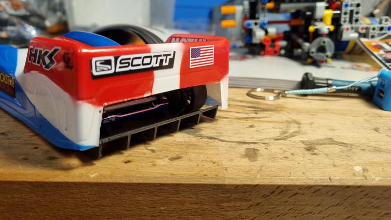 Rear deflector for GL-GTR