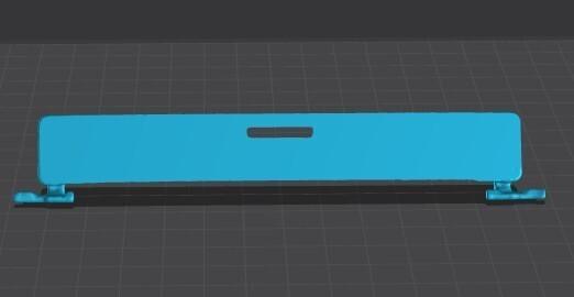 Peugeot 407 roof rail cover