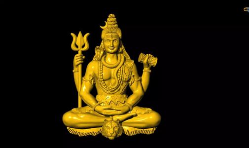 SHIV 3D PRINTED MODEL