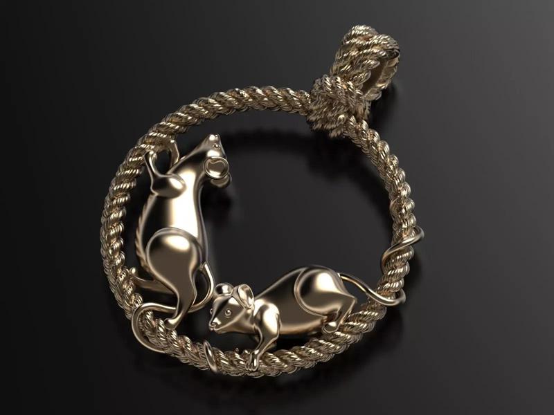 Mouse affairs pendant