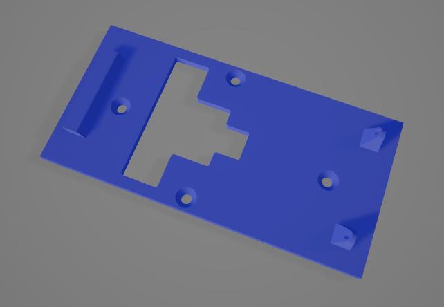 Adaptateur arrière de la sonnette vidéo Ring gen2 pour le chargeur solaire Ring gen3 - Ring Video doorbell gen2 backside adapter for Ring solar charger gen3