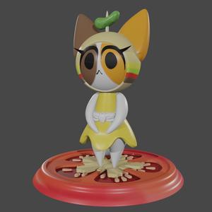 CHIKN NUGGIT - Cheezborger