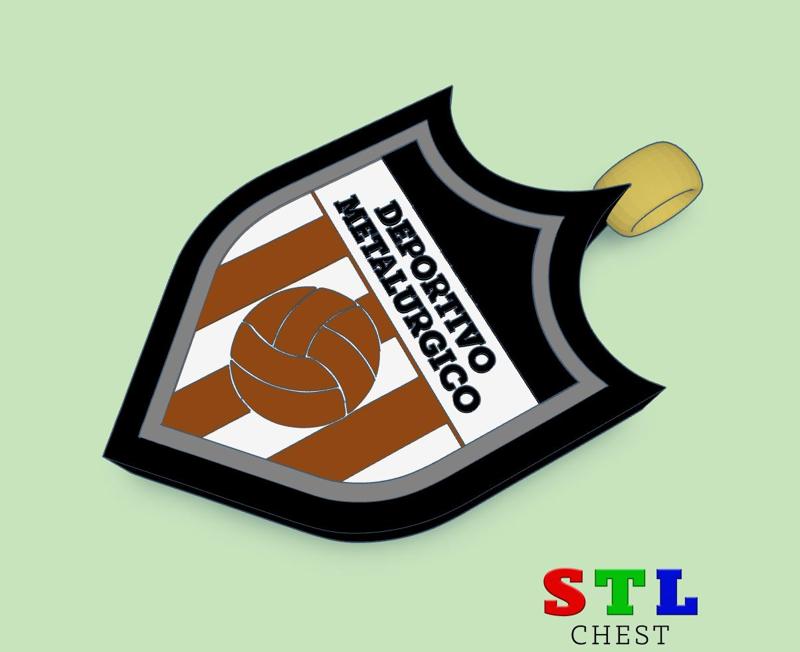 METALLURGIC SPORTS SHIELD KEYCHAIN / PENDANT