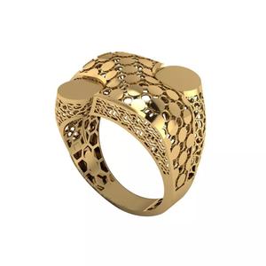 Lightweight Fusion Ring  Ready for Casting TR029