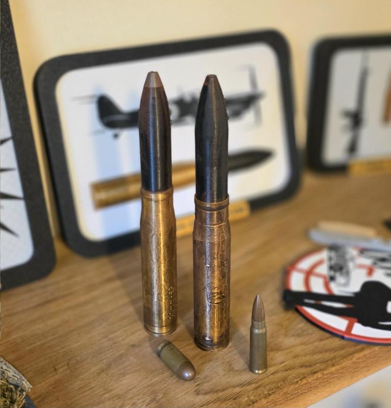 20mm Hispano RAF Spitfire Ammunition Full Scale High Detail