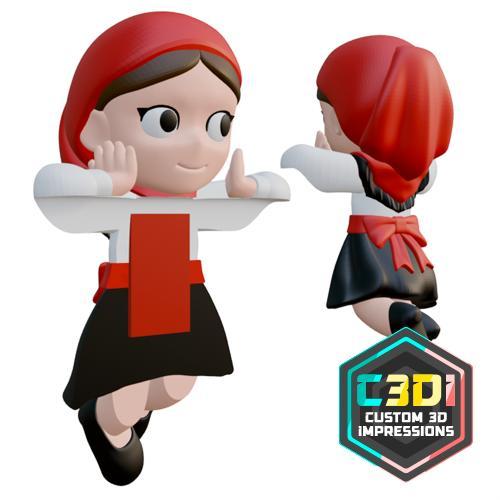 Sonny Angel regional leonese costume