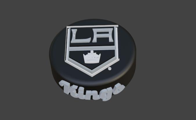 LA Kings Hockey Puck