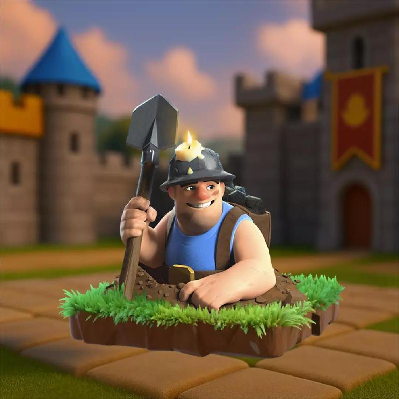 clash royale  Minero