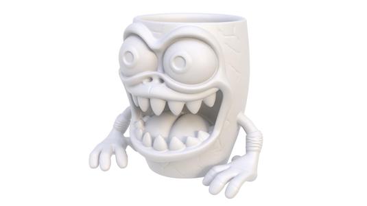 Toothed mug