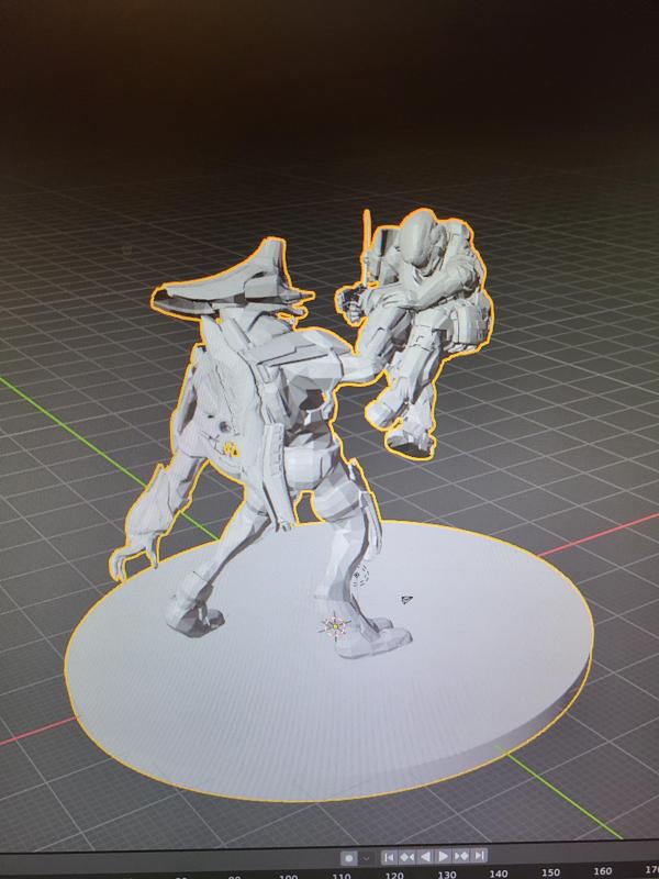 Elite General Sword Assassinating Spartan