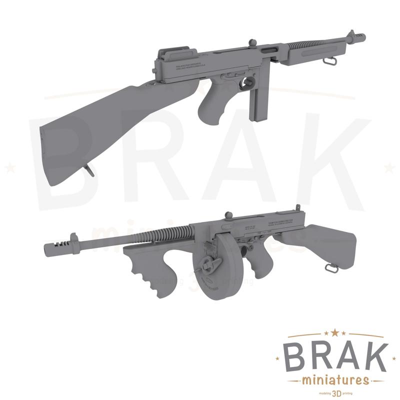 M1928 and M1928A1 Thompson 1/3 SCALE MINIATURE