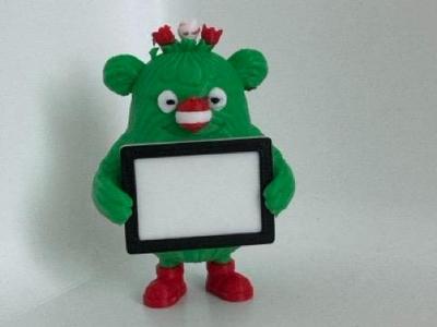 Freundschaftsfigur mit Tafel