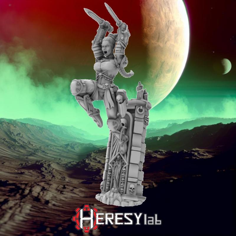 HL064 – Female "Berserker" Assassin