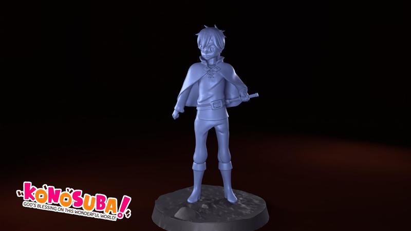 Konosuba TRPG - Kazuma Satou - 28mm