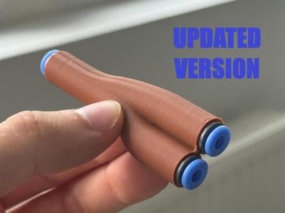 PTFE Y Splitter V4 (Updated Version)