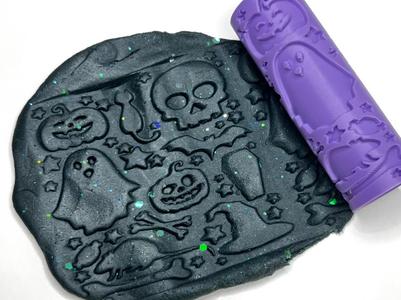 halloween dough roller - texture roller