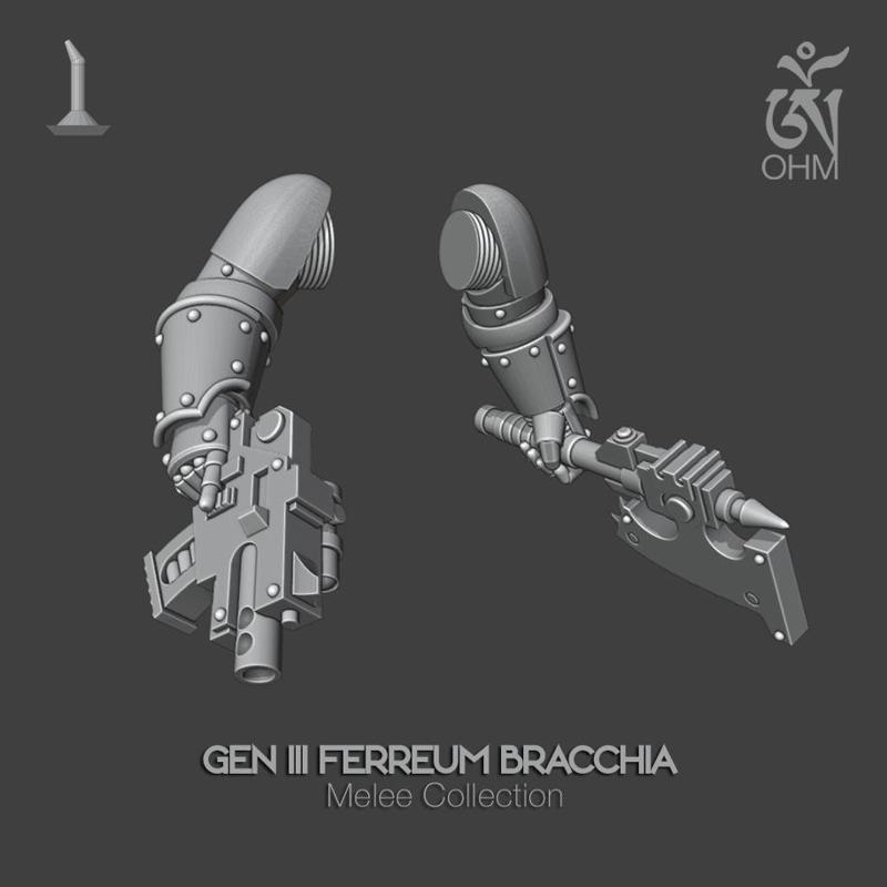 Gen III Ferreum Bracchia - Melee Collection