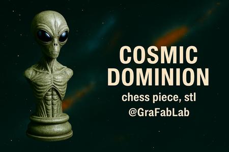 Cosmic Dominion "King" - chess piece