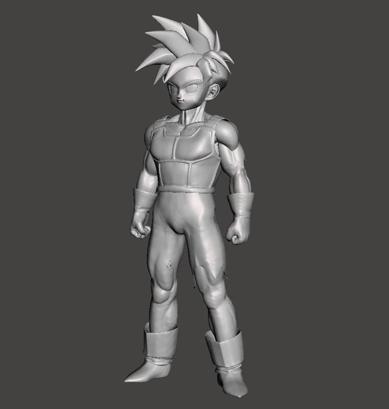 Gohan after Hyperbolic Time Chamber 3D Model