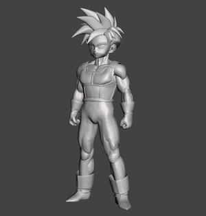 Gohan after Hyperbolic Time Chamber 3D Model