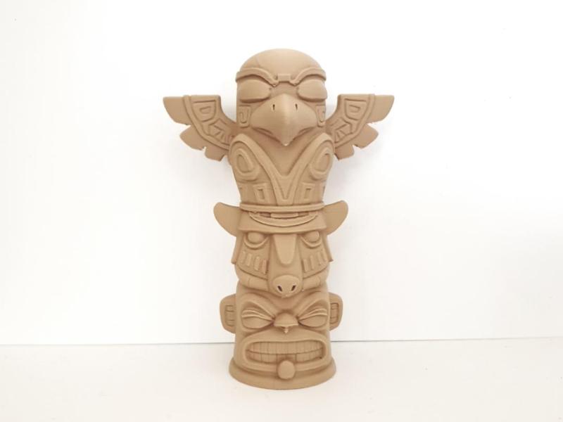 Miniature Totem Pole