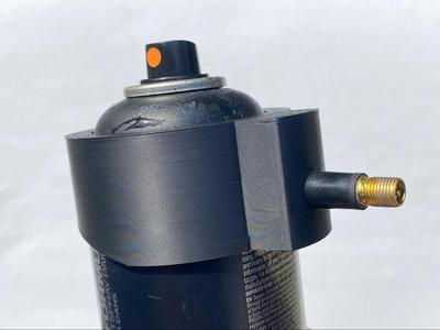 Spraycan valve adapter