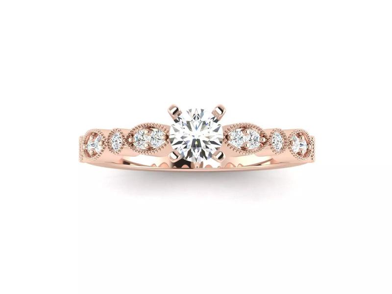 Engagement Wedding Solitaire Ring