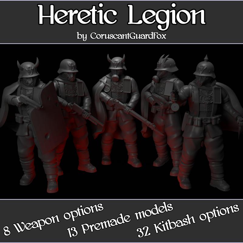 Heretic Trooper - Knights of Avarice