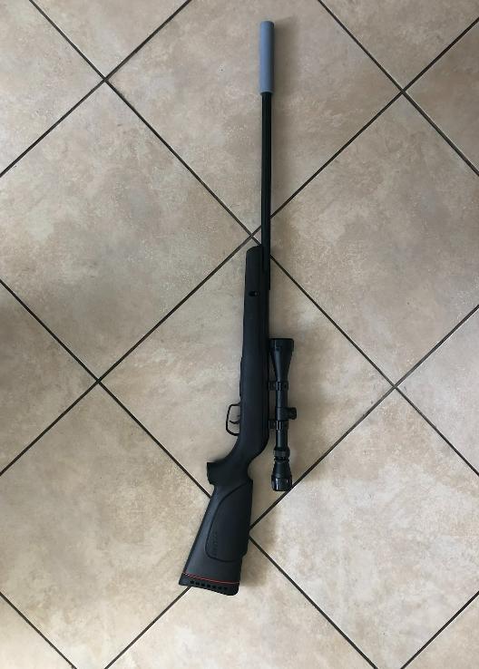 SUPPRESSOR / MODERATOR / PCP / BREAKBARREL / AIRGUN SILENCER .177 GAMO VARMINT