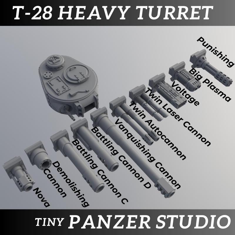 Heavy Tank Turret T28