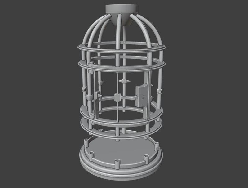 Grimdark Cyber-Baby Cage