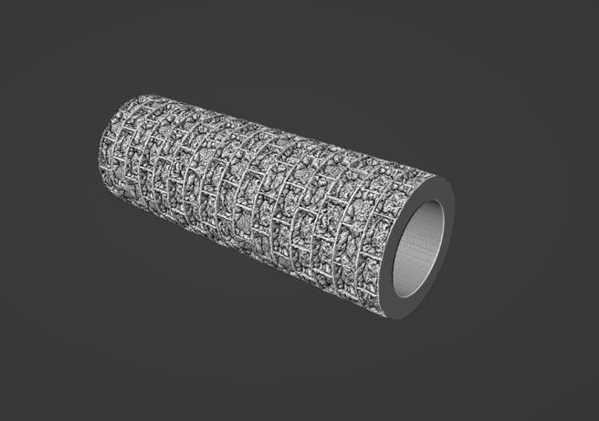 Fantasy 28mm Scale Stone Wall Texture Roller