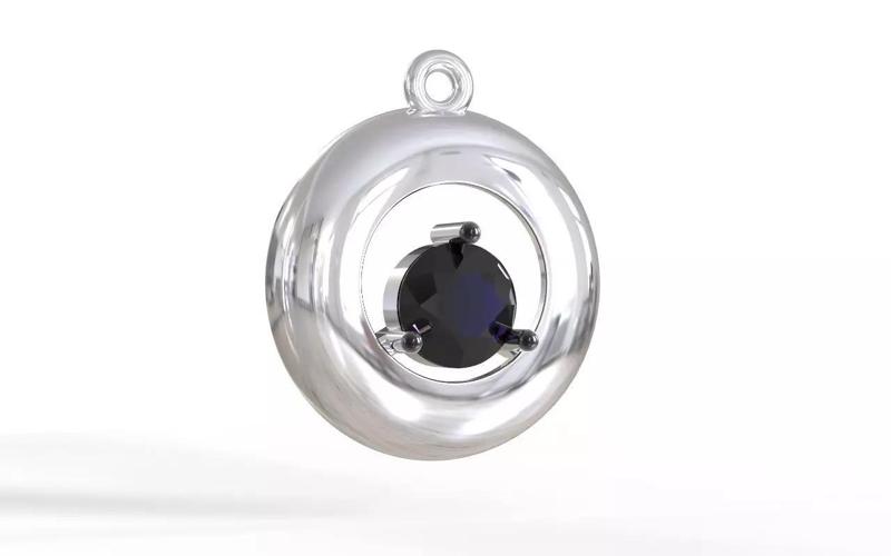 round simple pendant