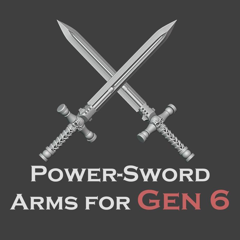 Gen 6 Power-sword arms