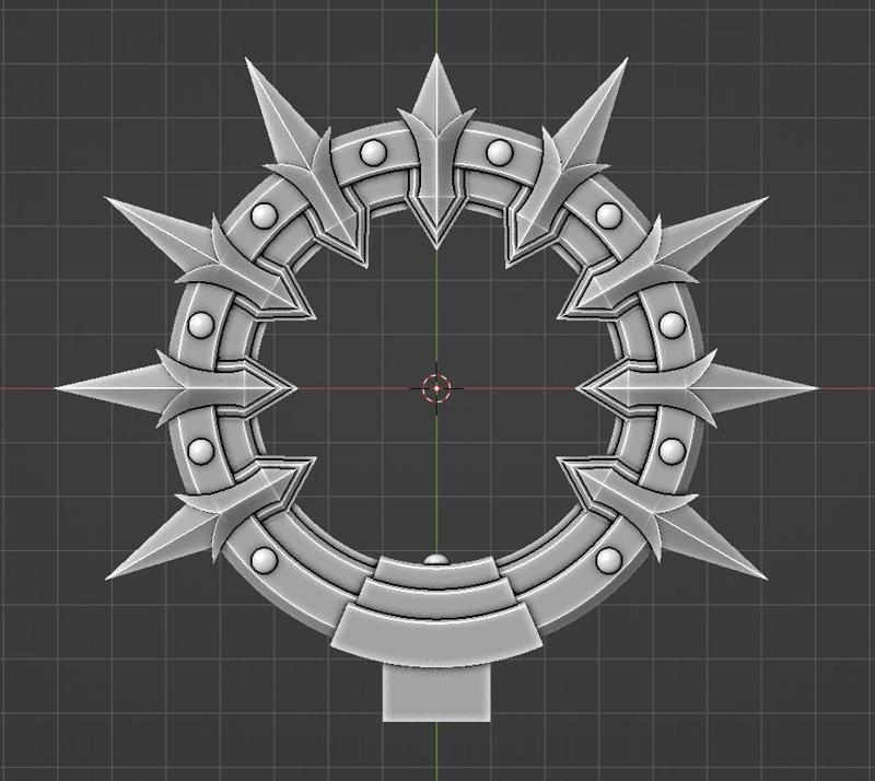 Spiked Iron Halo