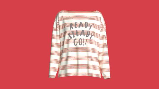 Girls-Ready Steady Go Tops | Marvelous / Clo3d / obj / fbx