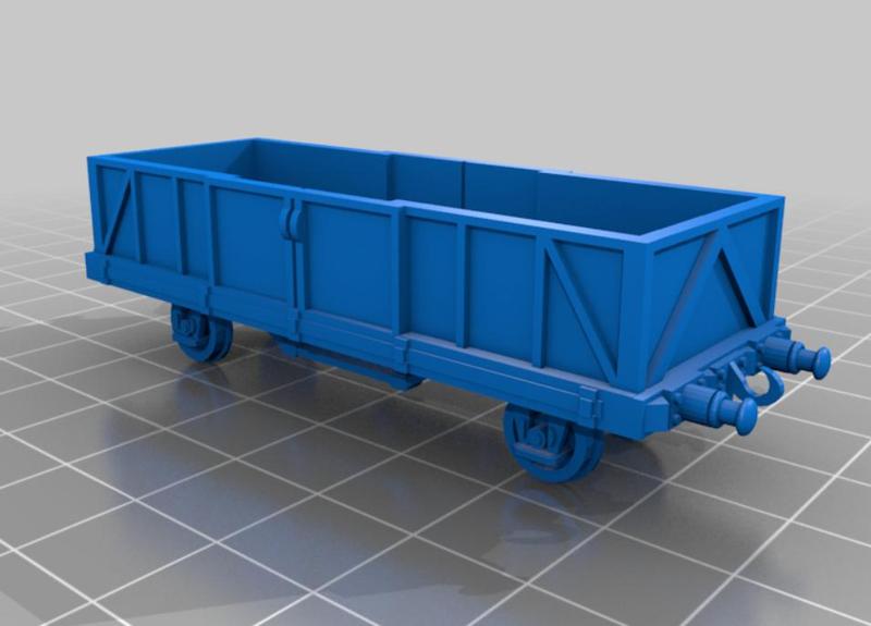 German Open Goods Wagons