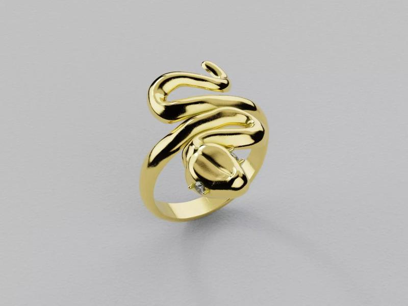 Snake Ring - Anillo Serpiente