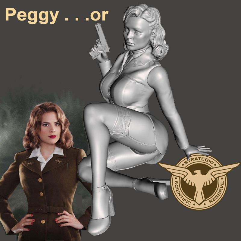 Peggy or Betty Uniform PinUp - by SPARX