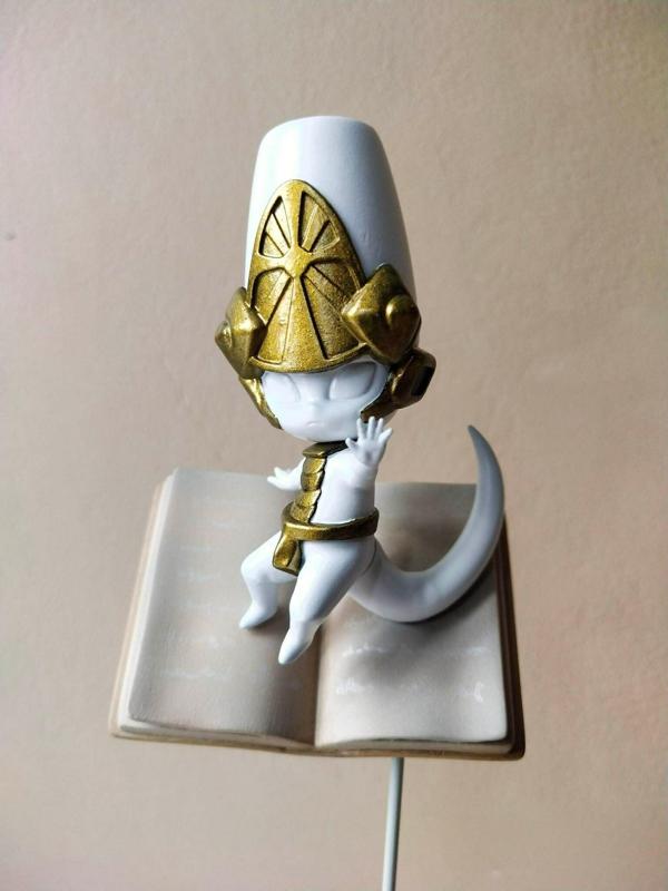 FAN ART - SHAMASH LEVITATING - FROM SHAMAN KING