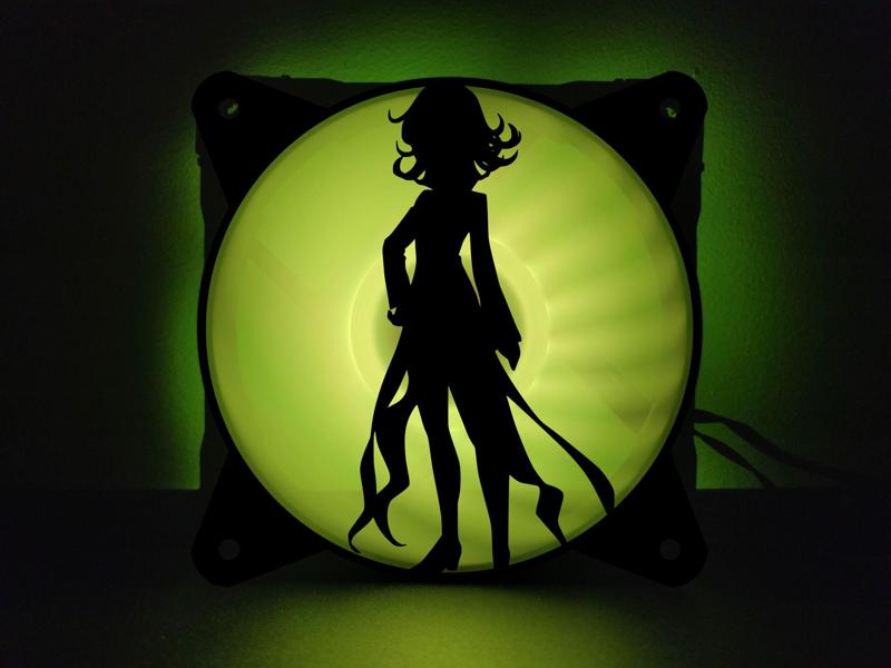 ONE PUNCH MAN TATSUMAKI FAN COVER