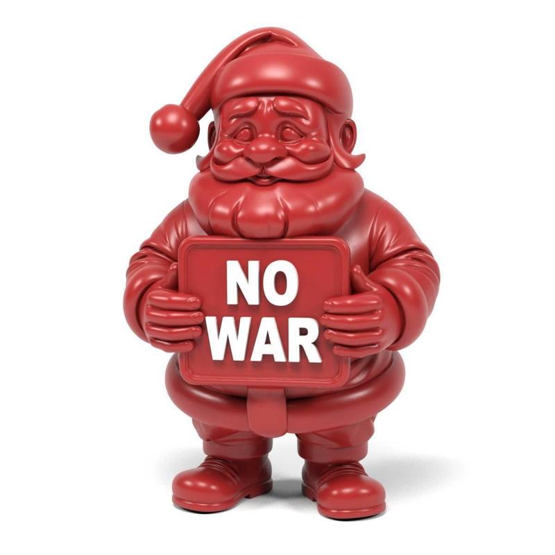 Pacifist Santa Claus