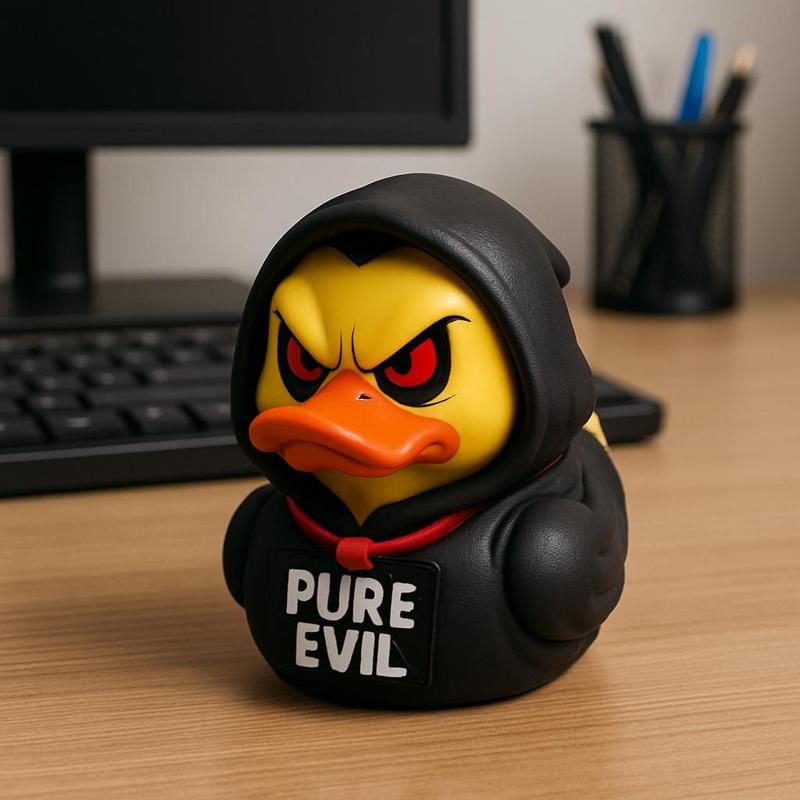 Rubber Duck - Pure evil  model - 3D print