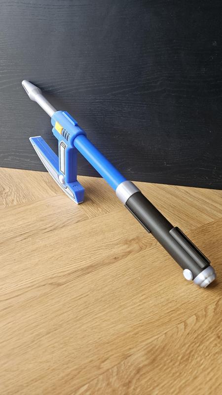 Blue Space Ranger Astro Axe