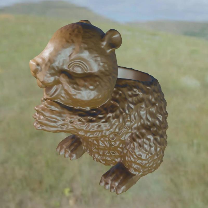 Ecureuil porte stylo